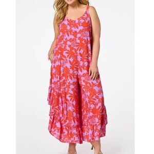 Cato Floral Jumpsuit Plus Size 22/24W New